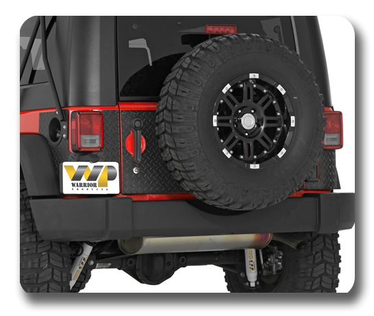 Warrior 2007-2017 Jeep Jk Corners With Holes 2Door PC 919APC