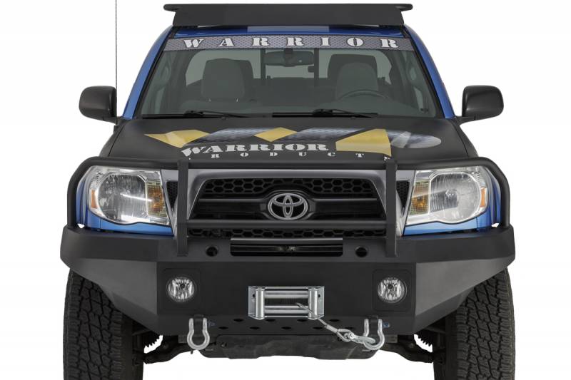 Warrior 2005-2015 Toyota Tacoma LED Light Bar Plate Front Bumper 4500-3