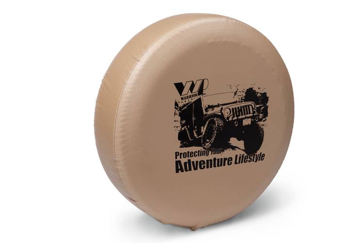 Warrior Tire Cover Wp Logo 30" Black 90820