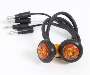 Smittybilt Universal LED Turn Signals for 76838 Flux Flares L-1420