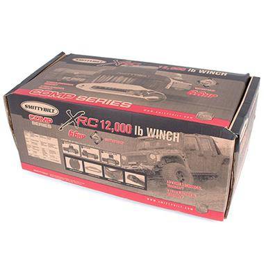 Smittybilt Universal XRC 12 Comp  Gen2 12000 lb. Winch IP67 -Comp Series With Synthetic Rope  Aluminum Fairlead 98412