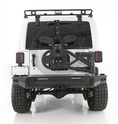 Smittybilt 2007-2018 Jeep Wrangler JK XRC Gen2 Bolt on Tire Carrier 76857