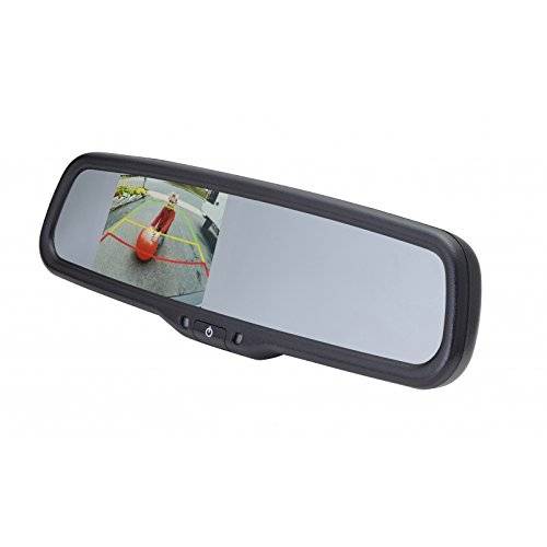 Echomaster 3.5 Inch Factory Mount Mirror Monitor With Auto Dimming And Adjustable Parking Lines PMM-35-ADPL