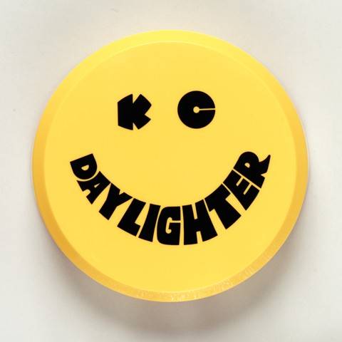 KC HiLites 6" Plastic Cover Yellow with Black KC Daylighter Logo 5202