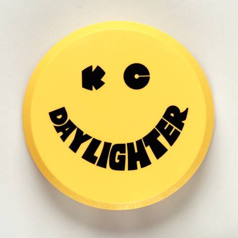 KC Hilites 6" Plastic Cover Yellow with Black KC Daylighter Logo 5202
