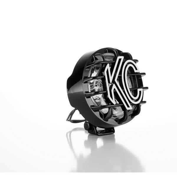 KC Hilites 4" Rally 400 Halogen Single Light Black Spread Beam 1490