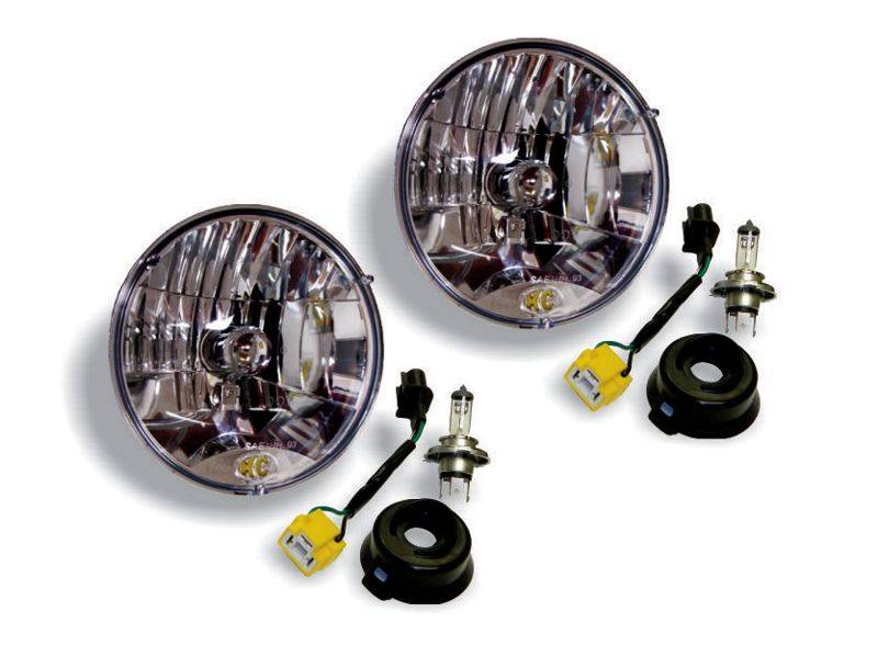 KC Hilites Jeep Wrangler JK H4 Headlight Conversion Kit 42302