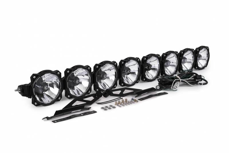 KC Hilites 2005-2024 Toyota Tacoma 50" Pro6 Gravity LED 8 light 160W Combo Beam Light Bar System 91331