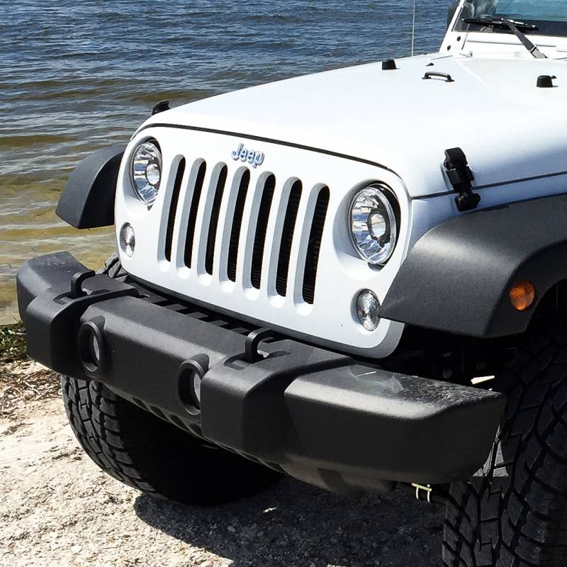 KC Hilites 2007-2018 Jeep Wrangler JK Gravity reg LED Pro 7" Single Headlight DOT Compliant 4234