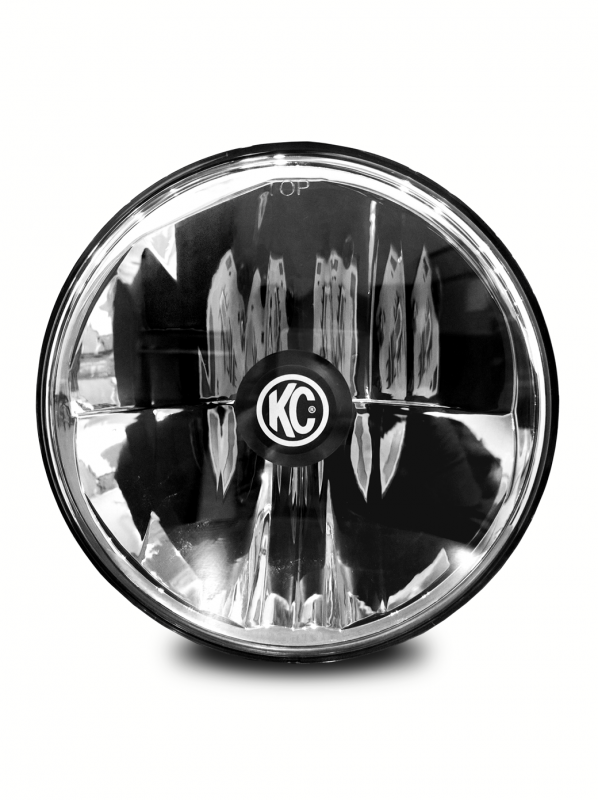 KC Hilites 2007-2018 Jeep Wrangler JK Gravity reg LED 7" Headlight 1 PCS DOT Compliant 4235