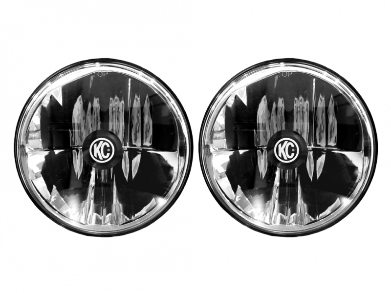 KC Hilites 2007-2018 Jeep Wrangler JK Gravity reg LED 7" Headlight 1 PCS DOT Compliant 4235