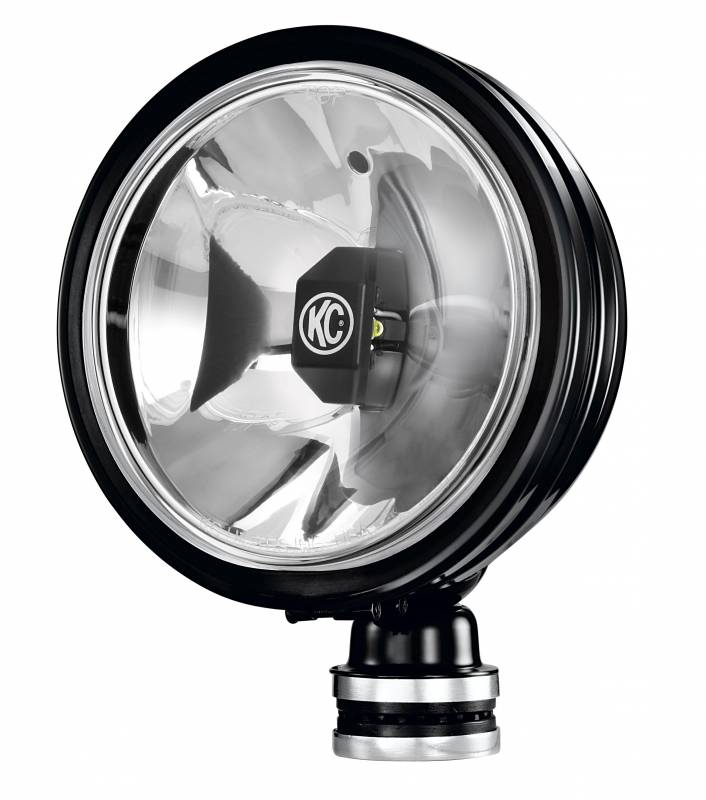 KC Hilites 6" Daylighter with Gravity reg LED G6 SAE Driving Beam Black Single 1653