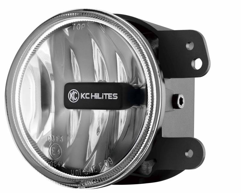 KC Hilites 2007-2009 Jeep Wrangler JK Gravity reg LED G4 Clear LED Fog Single 1494