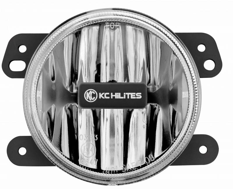KC Hilites 2007-2009 Jeep Wrangler JK Gravity reg LED G4 Clear LED Fog Single 1494