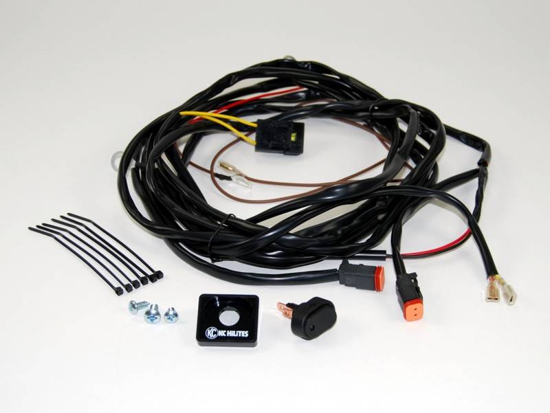 KC Hilites Wiring Harness Two Lights with 2-Pin Deutsch Connectors 6308