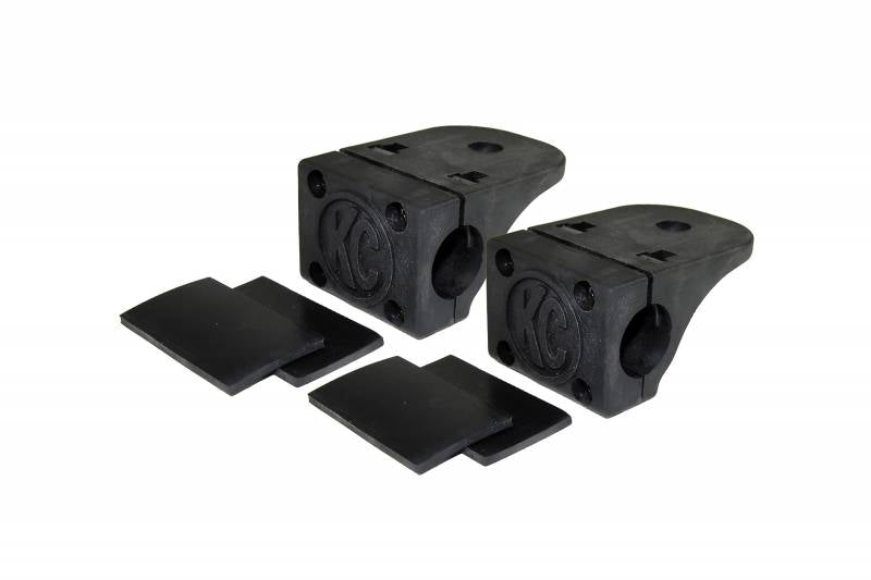 KC Hilites Tube Clamp Light Mount Bracket 0.75" to 1" Tube Pair Pack 73001