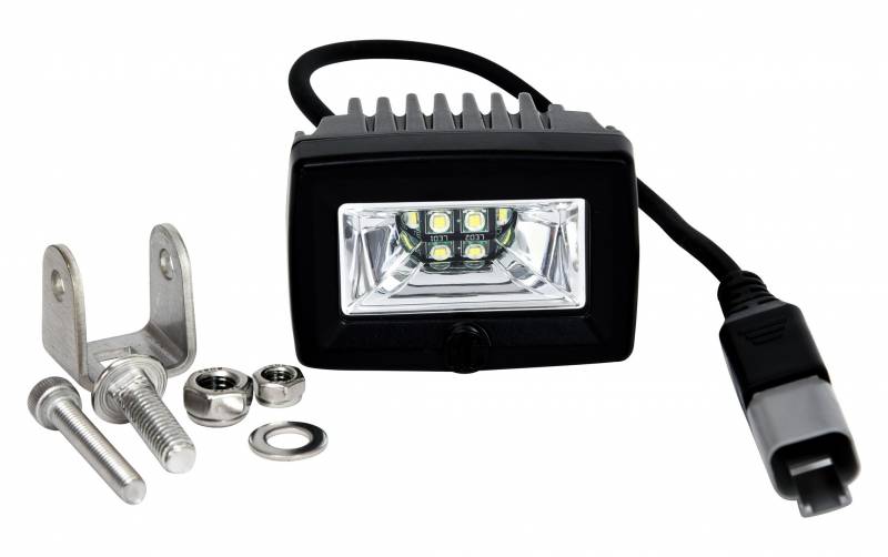 KC Hilites C2 2" LED Area Light Flood Beam each pack 1328