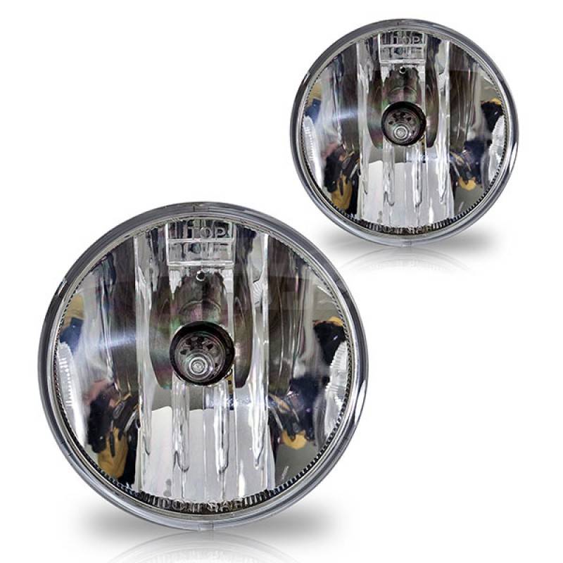 Winjet 2007-2013 Chevrolet Avalanche With Out Off Road Package Clear Replacement Fog Light WJ30-0207-09