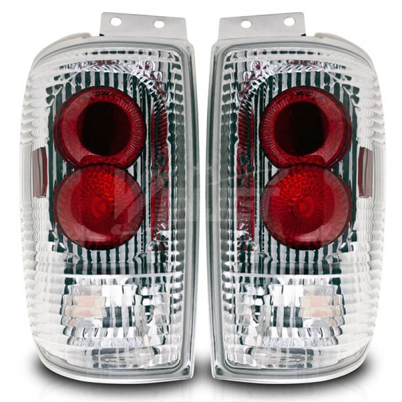 Winjet 1997-2002 Ford Expedition Chrome Clear Altezza Tail Light WJ20-0018-01