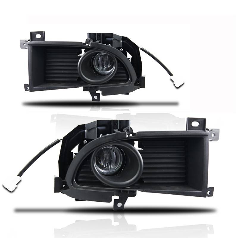 Winjet 2006 Mitsubishi Lancer Clear Fog Lights Wiring Kit Included WJ30-0072-09