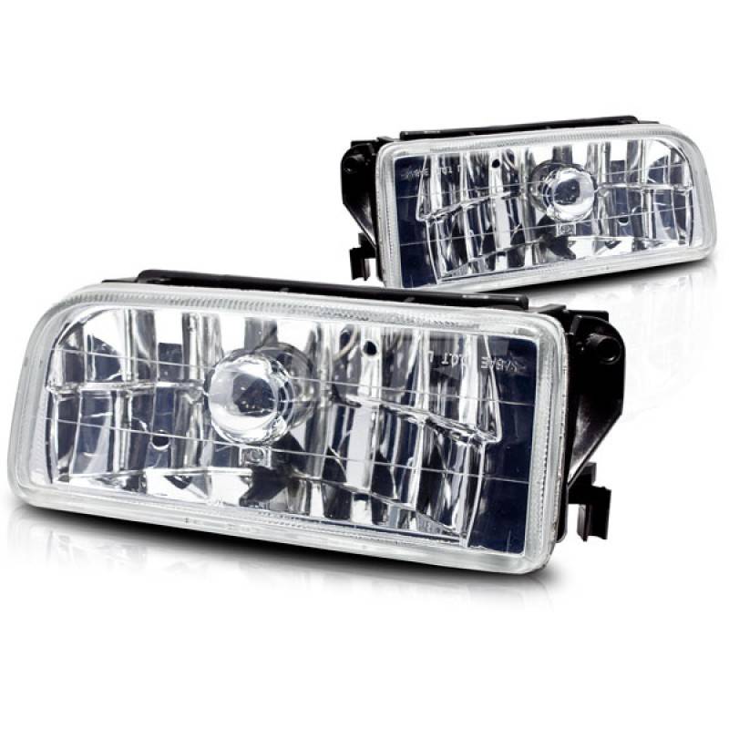 Winjet 1992-1998 BMW 3 Series E36 Clear Replacement Fog Lights WJ30-0079-09