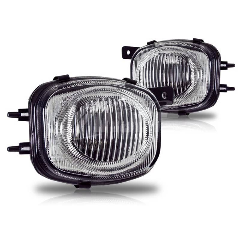 Winjet 2000-2002 Mitsubishi Eclipse Clear Replacement Fog Lights WJ30-0080-09