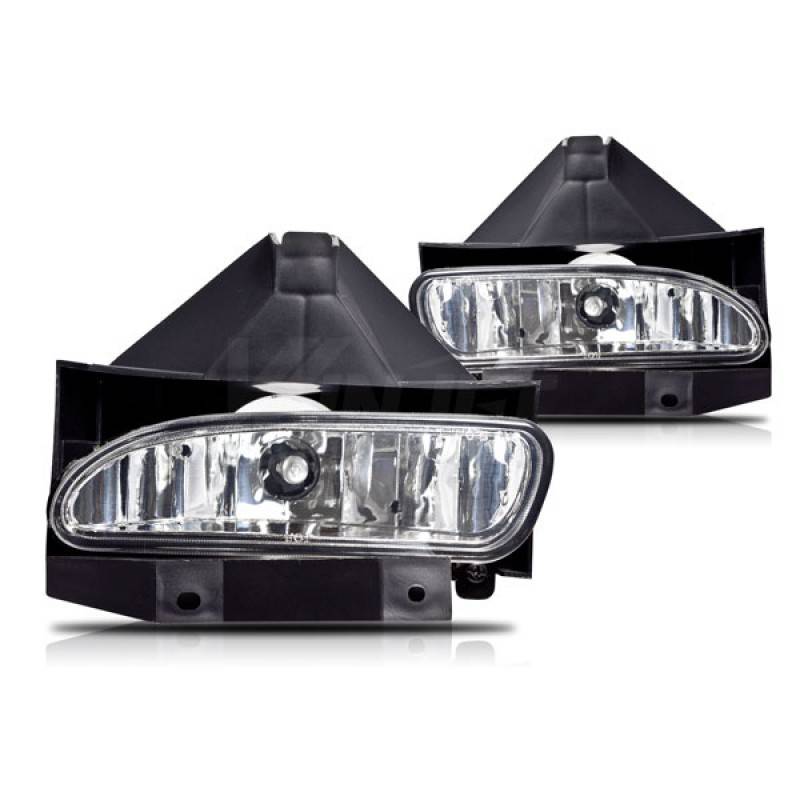 Winjet 1999-2004 Ford Mustang Clear Replacement Fog Lights WJ30-0086-09