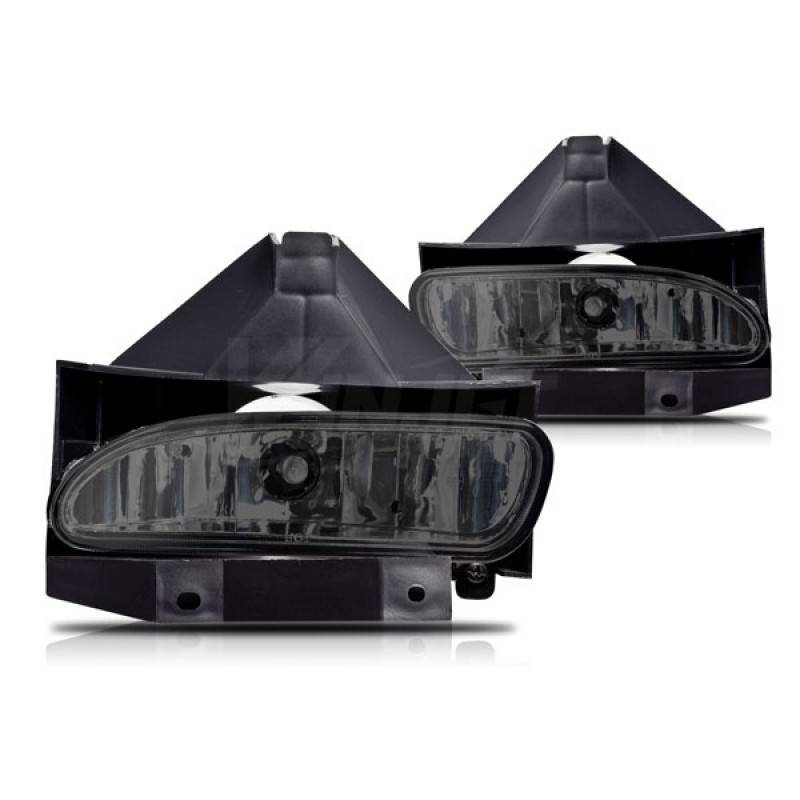 Winjet 1999-2004 Ford Mustang Smoke Replacement Fog Lights WJ30-0086-11