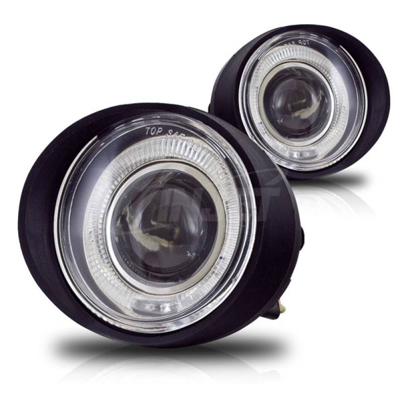 Winjet 2003-2005 Infiniti FX35 FX45 2005-2007 Nissan Murano 2002-2004 Altima Clear Halo Projector Fog Light WJ30-0092-09