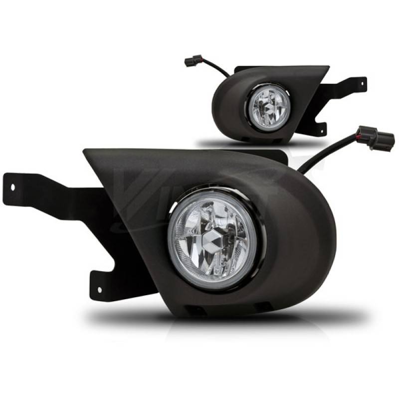 Winjet 2003-2005 Honda Pilot Clear Fog Lights Wiring Kit Included WJ30-0132-09