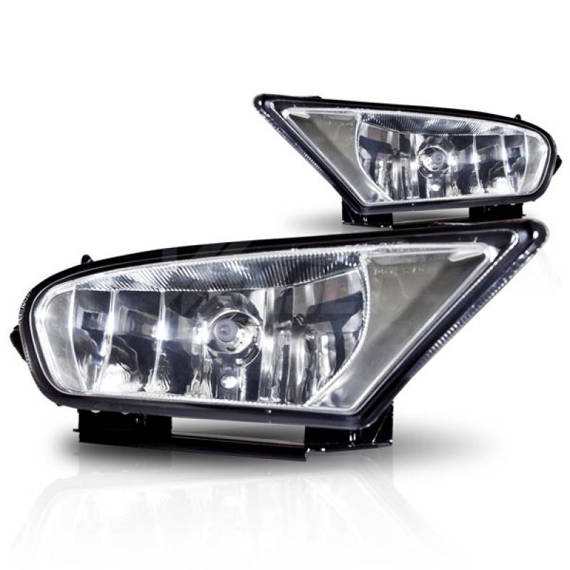 Winjet 2005-2007 Honda Odyssey Clear Fog Lights Wiring Kit Included WJ30-0136-09