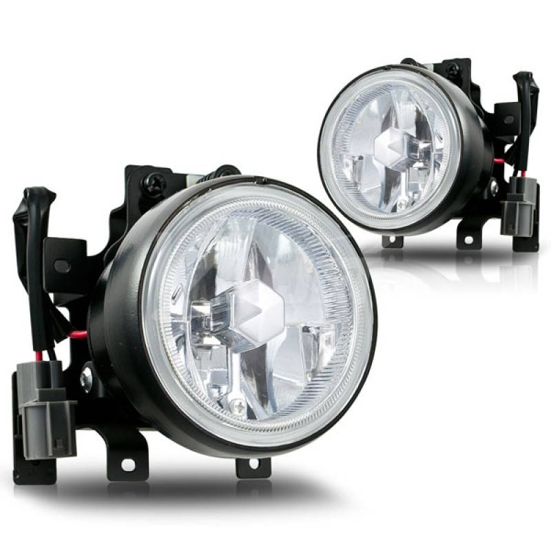 Winjet 2003-2006 Honda Element Clear Fog Lights Wiring Kit Included WJ30-0139-09