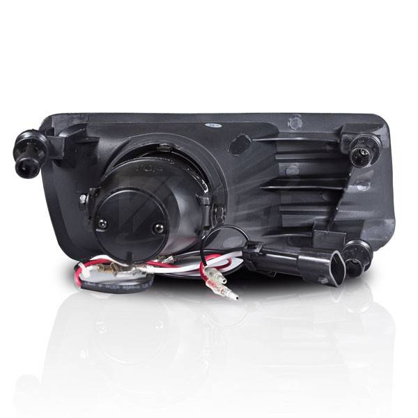 Winjet 2006-2010 Ford Explorer Clear Halo Projector Fog Light WJ30-0152-09