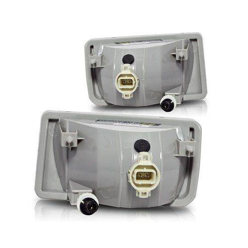 Winjet 2007-2013 Chevrolet Avalanche With Off Road Package Clear Replacement Fog Lights WJ30-0156-09