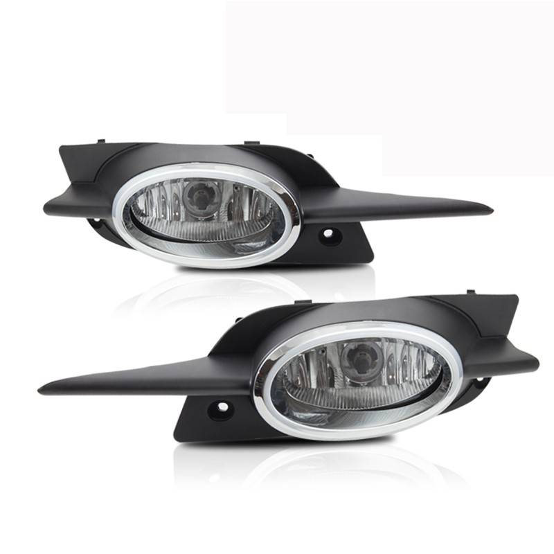 Winjet 2009-2011 Honda Civic 2Dr Clear Fog Light Wiring Kit Included WJ30-0317-09