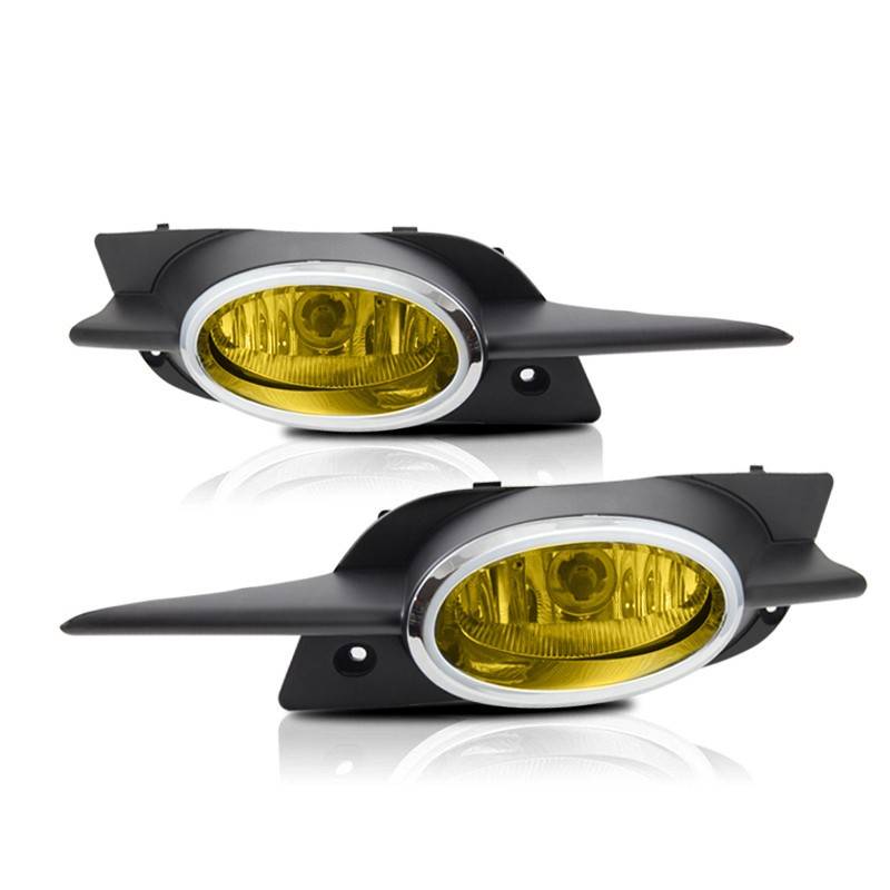 Winjet 2009-2011 Honda Civic 2Dr Yellow Fog Light Wiring Kit Included WJ30-0317-12