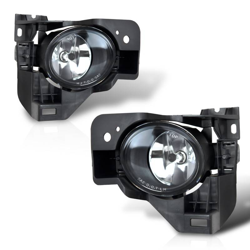Winjet 2009-2015 Nissan Maxima Clear Fog Light Wiring Kit Included WJ30-0360-09