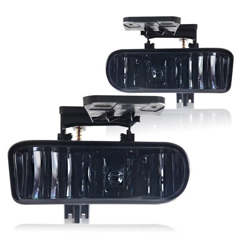 Winjet 1999-2002 GMC Sierra Smoke Fog Light WJ30-0388-11