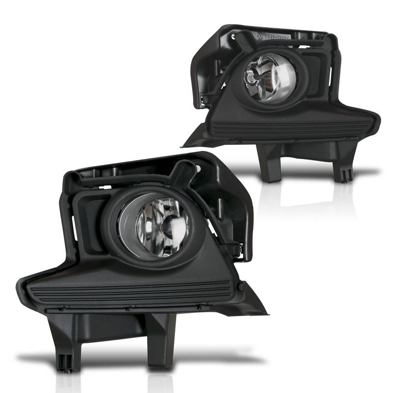 Winjet 2014-2016 Toyota Highlander Clear Fog Light Wiring Kit Included WJ30-0392-09