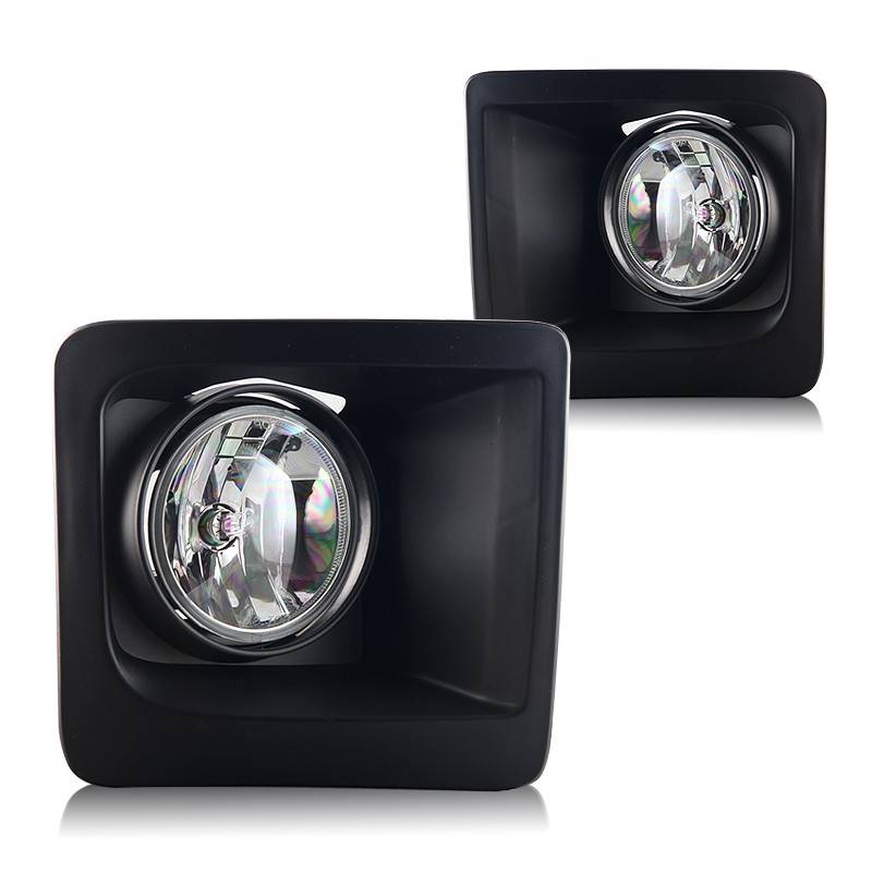 Winjet 2014-2015 GMC Sierra 1500 Clear Fog Light Wiring Kit Included WJ30-0394-09