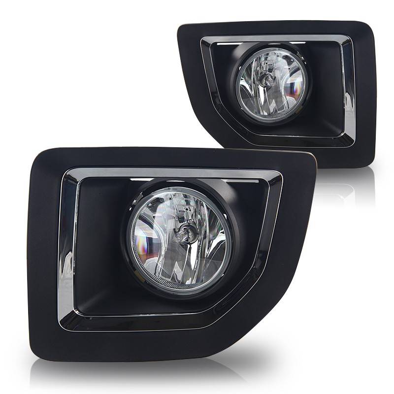 Winjet 2015-2017 GMC Sierra 2500 Clear Fog Light Wiring Kit Included  WJ30-0428-09