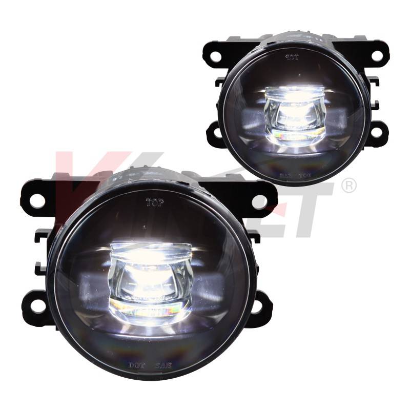 Winjet 2011-2012 Ford Explorer Clear Led Fog Light Wiring Kit Included WJ30-0460-09