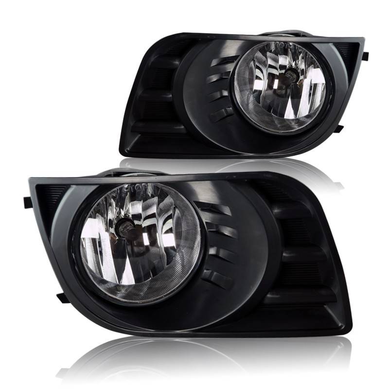 Winjet 2007-2016 Toyota Sequoia Clear Fog Lights Wiring Kit Included WJ30-0470-09
