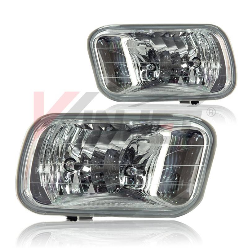 Winjet 2009-2012 Dodge Ram Clear Fog Lights WJ30-0489-09