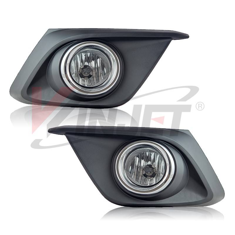 Winjet 2014-2016 Mazda 3 Clear Fog Lights Wiring Kit Included WJ30-0514-09