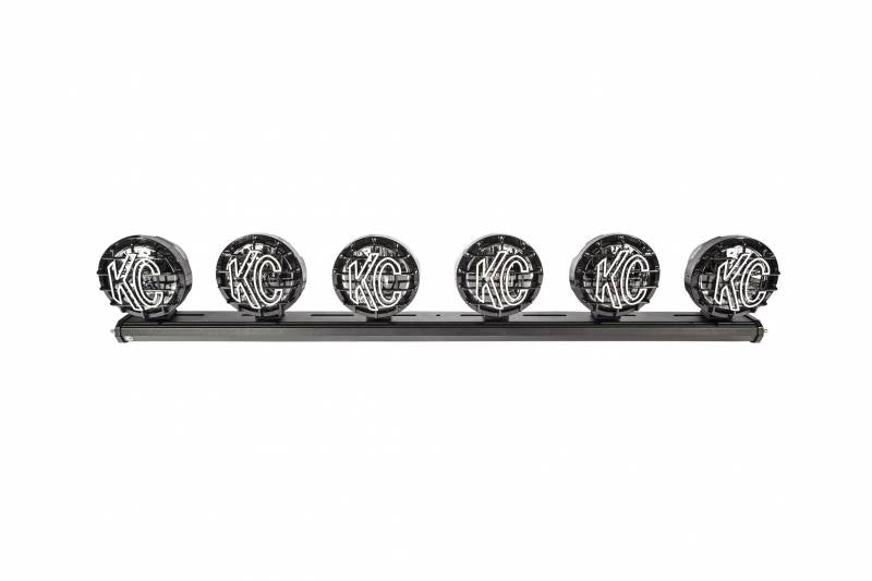 KC HiLites 50" Overhead Xross Bar Apollo Pro Halogen 6-Light Kit 97051