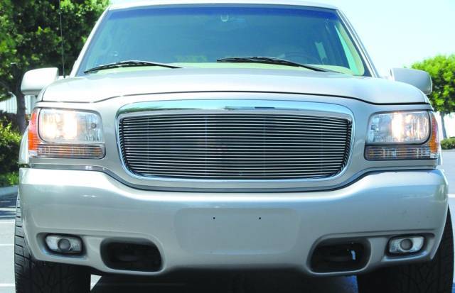 T-Rex 1999-2000 Cadillac Escalade Billet Grille Insert Polished Re-use OE Cadillac Logo 20180