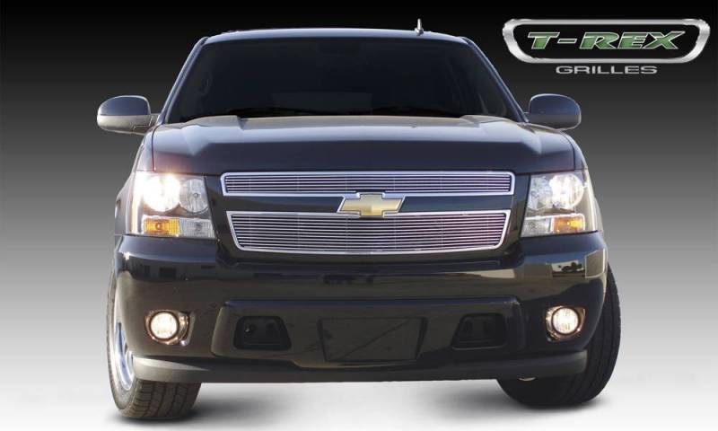 T-Rex 2007-2013 Chevrolet Tahoe Avalanche 2007-2014 Chevrolet 2500/1500 Billet Grille Overlay Bolt On 2 Pc 6, 11 Bars 2105Suburban 1
