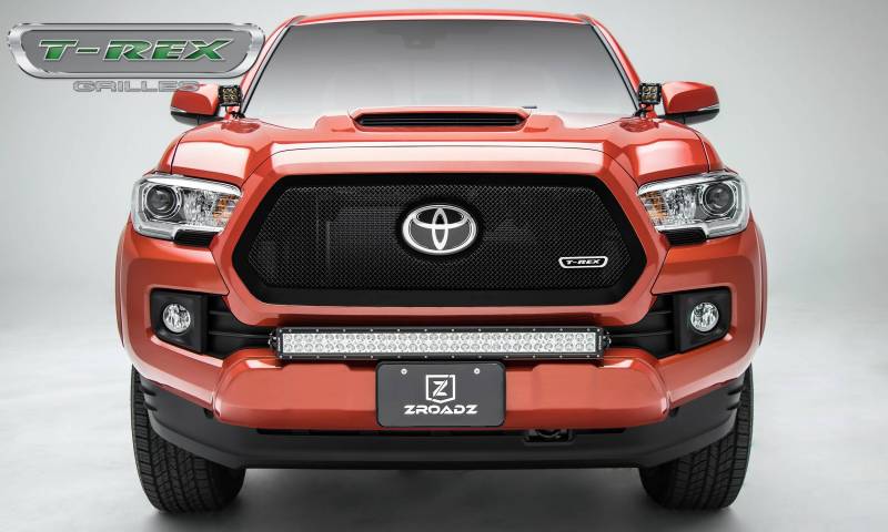 T-Rex 2018-2023 Toyota Tacoma Upper Class Grille Insert Black 51951