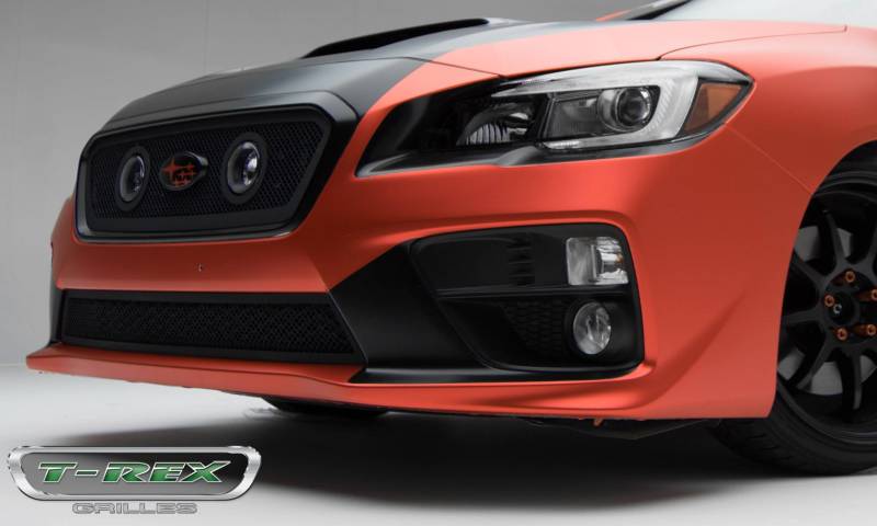 T-Rex 2015-2017 Subaru Impreza WRX Upper Class Mesh Grille 1 Pc Black Insert Lights Not Included Uses Factory Fog Lights 51982